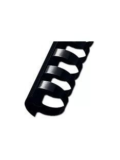 Spirál műanyag, 45mm, 50 db/doboz, Fornax fekete