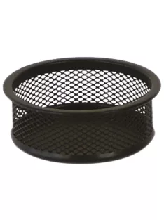Fémhálós gemkapocstartó Fornax, fekete