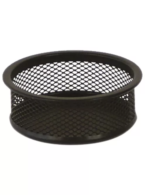 Fémhálós gemkapocstartó Fornax, fekete