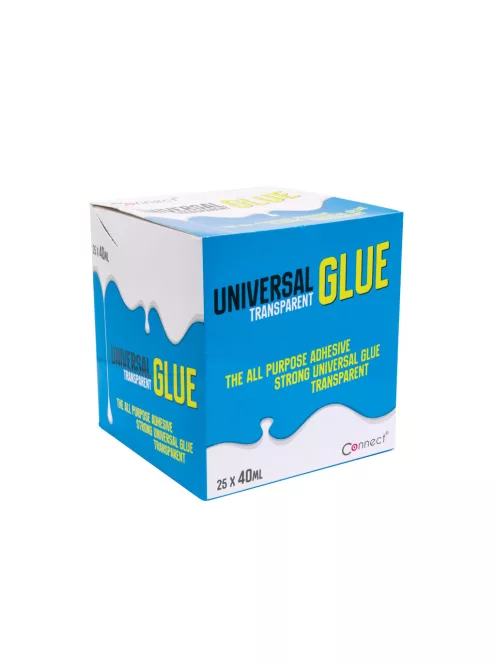 Ragasztó folyékony, univerzális, 40g, Connect