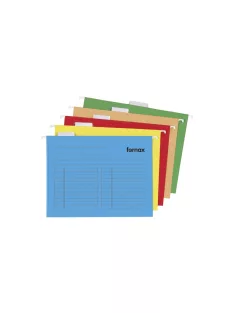 Függőmappa A4, karton Fornax 33-V 5 db/csom kék