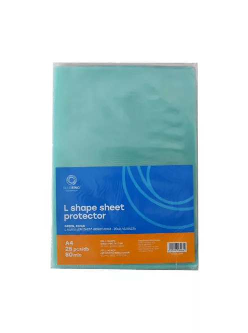 Genotherm 'L' A4, 80 micron zöld 25 db/csomag, Bluering®,