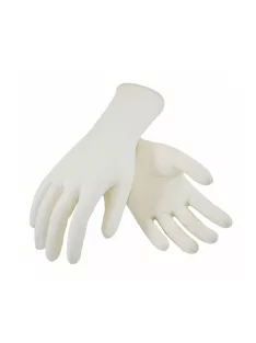   Gumikesztyű latex púderes S 100 db/doboz GMT Super Gloves fehér