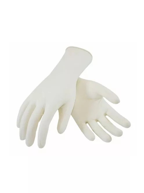 Gumikesztyű latex púderes S 100 db/doboz GMT Super Gloves fehér