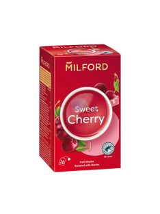 Fekete tea 20x2 g Milford, SWEET CHERRY cseresznye
