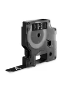 Feliratozógép szalag Dymo D1 S0720610/45021 12mmx7m ORIGINAL fehér/fekete