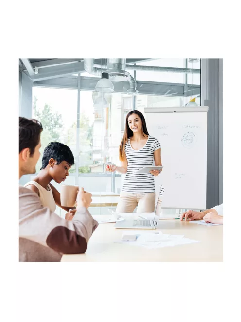 Flipchart tábla 68x105cm, mágneses X-tra Line Standard  EL-FC20 Franken