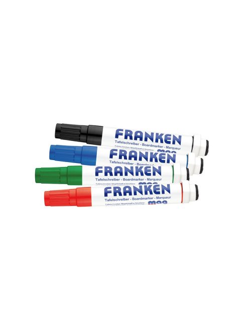 Táblamarker 1-3mm kerek, antibakteriális  4-es klt FRANKEN