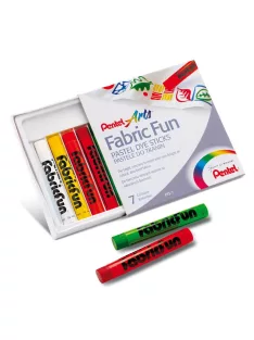 Textilkréta 7 db-os készlet PTS2-7 Pentel