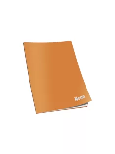 Füzet A4, 40+2lap, kockás 80g. Connect neon lakk borító,