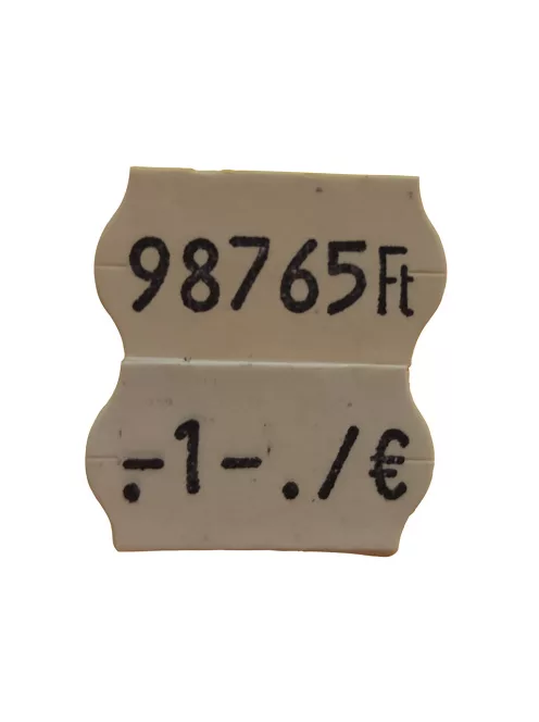 Árazógép 1 soros 6 karakter Jolly JP6