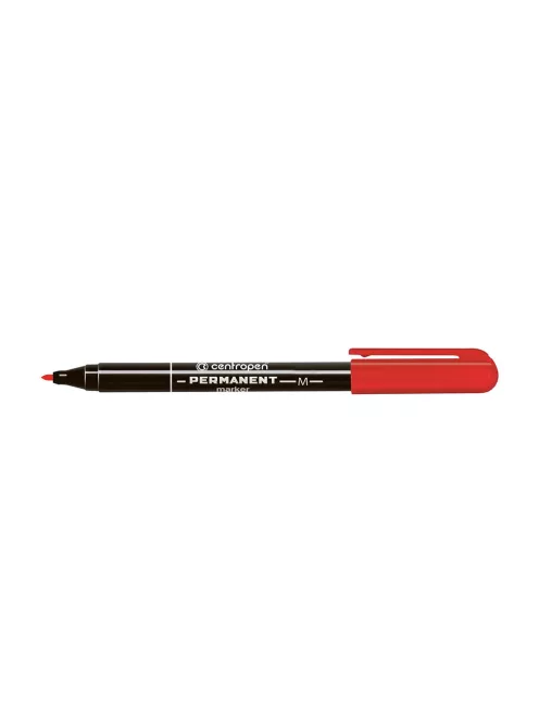 Alkoholos marker 1mm, M, Centropen 2846 piros bliszteres