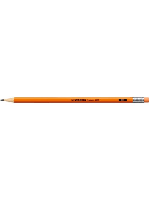 Grafitceruza HB, neon narancs test Stabilo Swano 4907/HB, -54