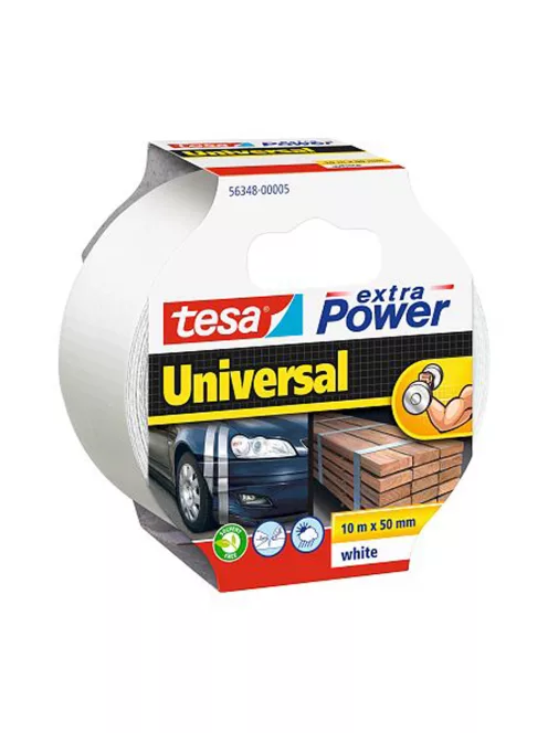 Ragasztószalag 50mmx25m Extra Power szövetszalag Tesa fehér
