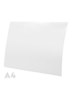 Füzetalátét A4, műanyag Bluering