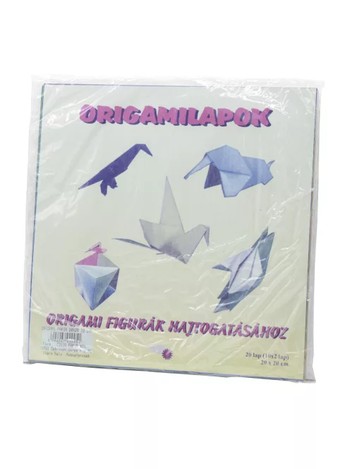 Origami papír 20x20cm, 20 lapos