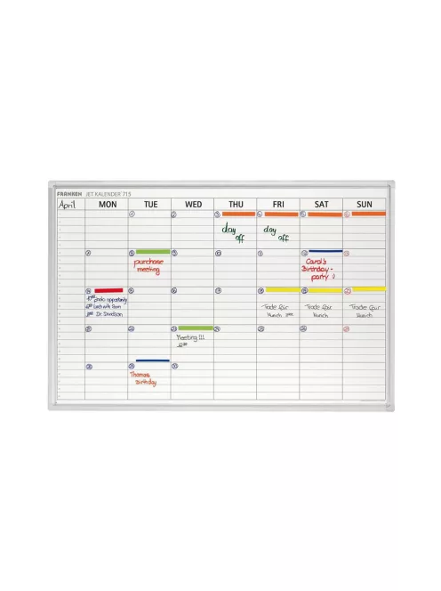 Heti tervező tábla 60x90cm, JK715  JK715 Franken