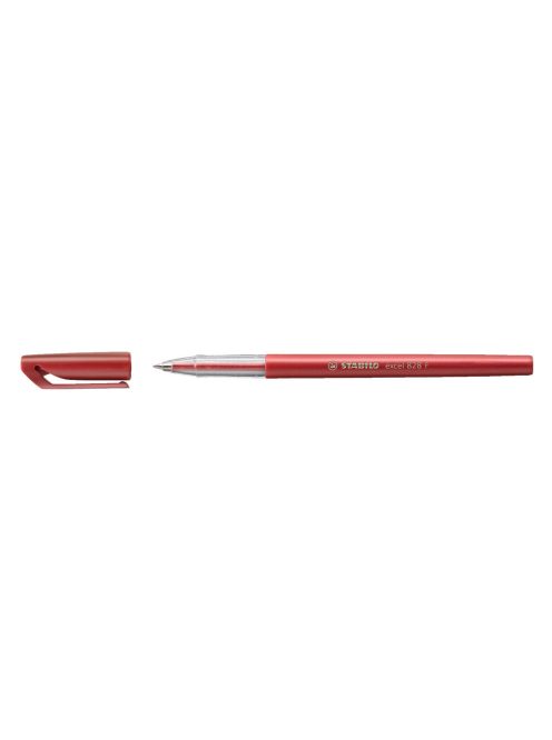 Golyóstoll 0,3mm F STABILO EXCEL 828 piros
