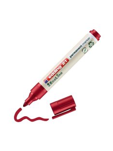 Alkoholos marker 1,5-3mm, Edding 21 EcoLine piros