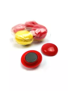 Mágnes 30mm, 10 db/csomag, Evo 5 klf. Szín