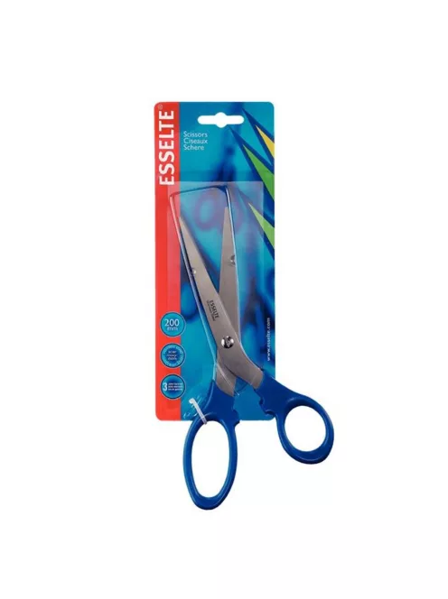 Olló 20cm, irodai Esselte kék