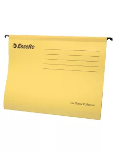 Függőmappa A4, karton Esselte Classic 90314, sárga