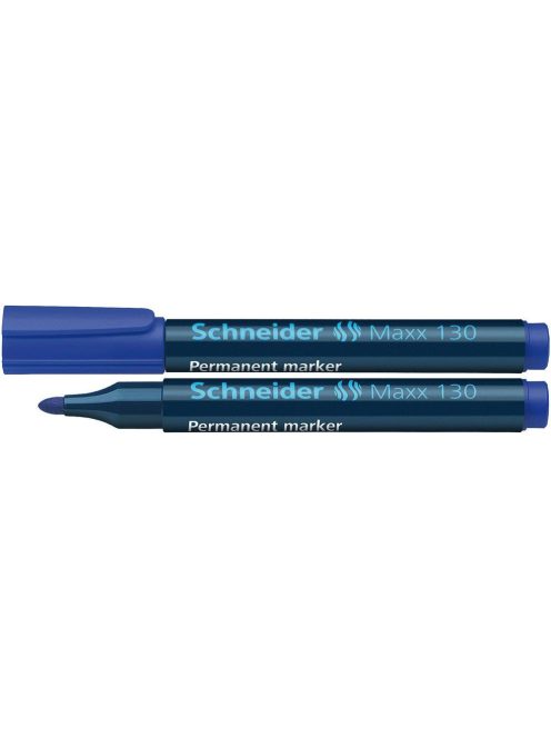Permanent marker 1-3 mm kerek végű SCHNEIDER Maxx 130 kék
