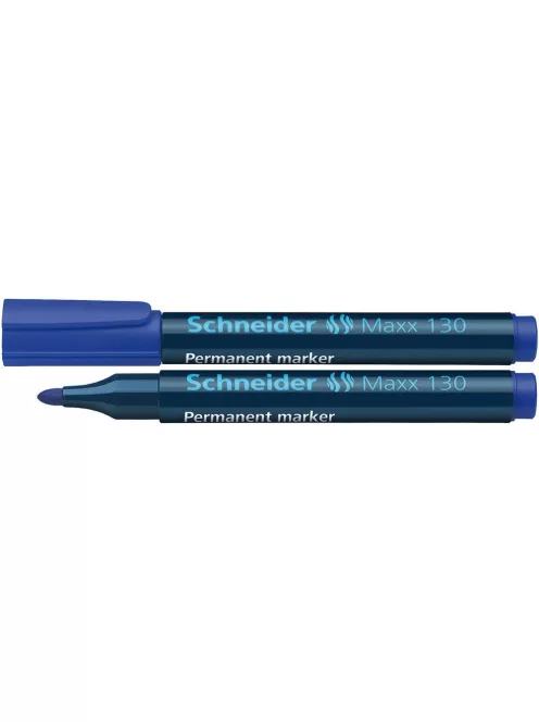 Alkoholos marker 1-3mm, kerek végű Schneider Maxx 130 kék