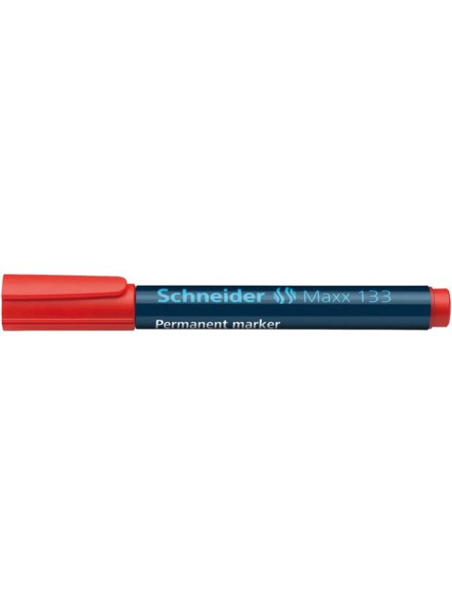 Permanent marker 1-4 mm vágott végű SCHNEIDER Maxx 133 piros