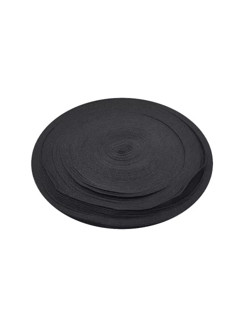 Danubia szalag 1,3cm, széles 50fm/tekercs fekete