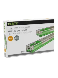Tűzőkapocs patron K10 (zöld) Leitz