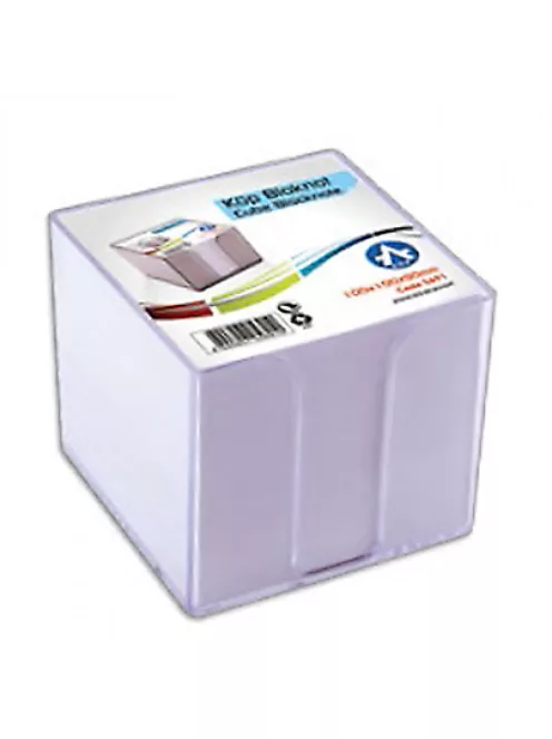 Kockatömb tartó műanyag 10x10x9cm, Bluering® víztiszta