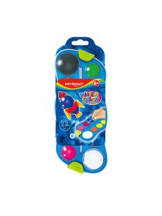 Vízfesték készlet 12 db-os Keyroad vegyes színek