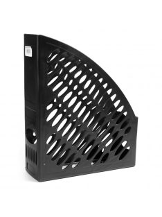   Iratpapucs 8cm, műanyag, 80x300x250mm, 2050r Bluering®, fekete