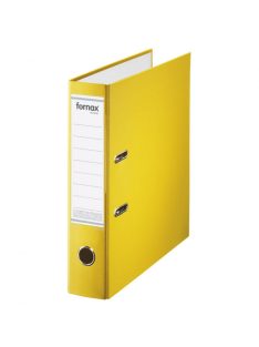Iratrendező A4, 8cm, Fornax Master sárga