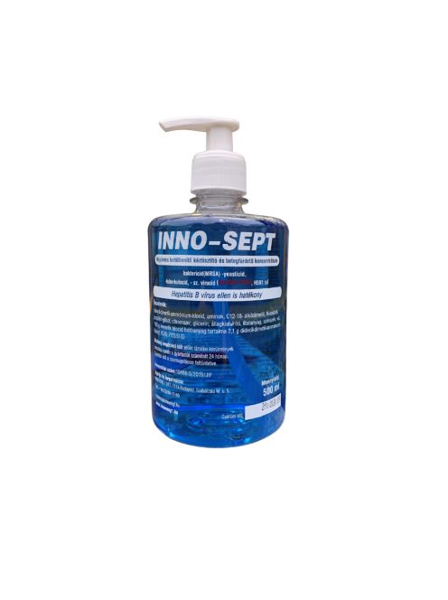 Folyékony szappan fertőtlenítő hatással 500 ml pumpás, 12 db/karton, Inno-Sept