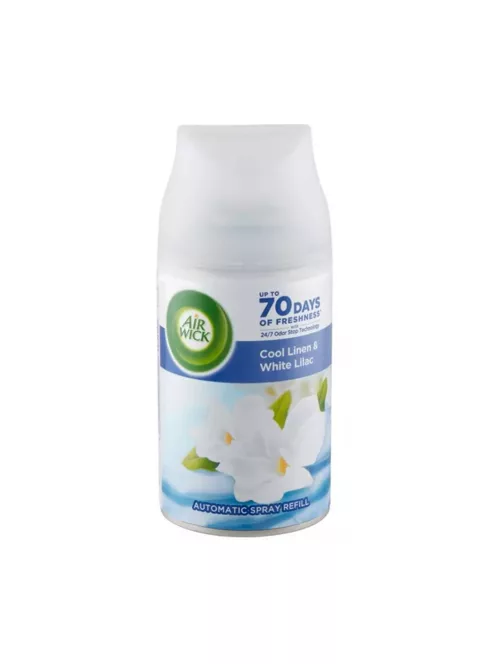 Légfrissítő spray utántöltő 250 ml AirWick Freshmatic Friss Ruha & Fehér Liliom