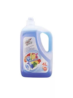   Mosógél 4 liter (53 mosás) színes ruhákhoz Well Done Fine Color