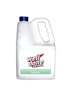   Mosogatószer 5 liter kézi fertőtlenítő hatással Well Done Fresh Orange