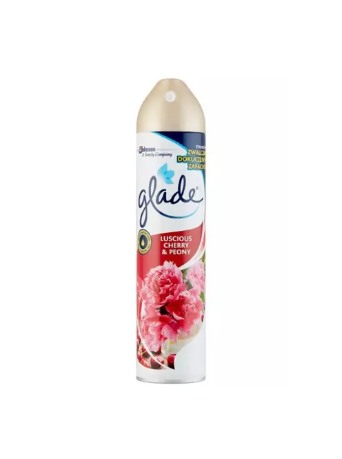 Légfrissítő aerosol 300 ml Glade® Zamatos Cseresznye és Bazsarózsa