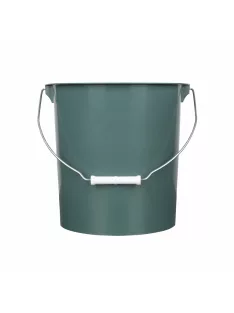   Vödör 10 literes műanyag fedél nélkül fém füllel újrahasznosított