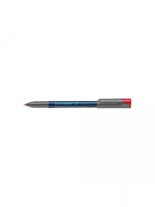 Alkoholos marker OHP 0,7mm tűhegyű Schneider Maxx 222 F piros