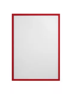 Infókeret A3, mágneses ITSA3M 01 Franken piros