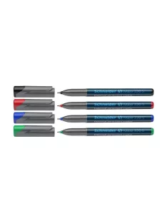   Alkoholos marker OHP 0,4mm tűhegyű Schneider Maxx 220 S 4 klf. szín