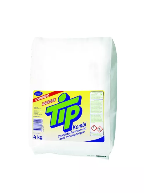 Mosogatópor fertőtlenítő hatással zacskós 4 kg Tip Kombi