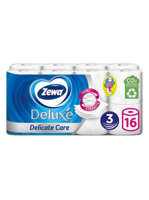 Toalettpapír 3 rétegű 16 tekercs/csomag Delicate Care Deluxe Zewa