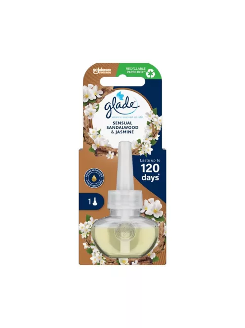 Légfrissítő elektromos utántöltő 20 ml Glade® Bali Szantálfa és Jázmin