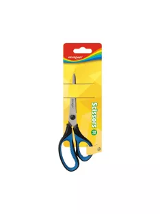 Olló 19 cm hegyes fejű Keyroad 3D vegyes színek