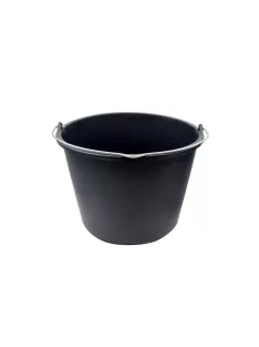 Vödör 16 literes műanyag fedél nélkül fém füllel