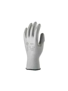   Szerelőkesztyű poliészter PU tenyérmártással M-es méret Guarder szürke